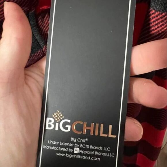 NWT Big Chill Checkered Womens Jacket Red and Black Sz Small - Picture 7 of 9